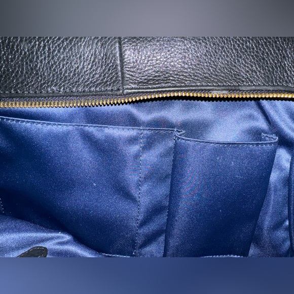 Coach Large Black Tote Pebble Leather - Picture 10 of 16